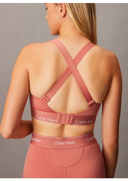 Calvin Klein Pembe Sporcu Sütyeni 00GWS4K193XKQ-WO - Sports Bra High