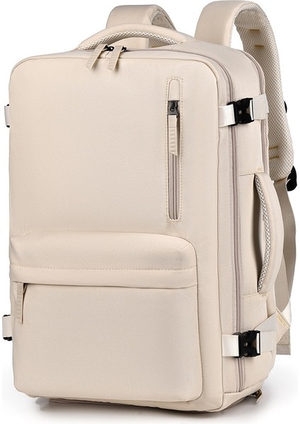 Sırt Çantası Yeni Erkek Büyük Kapasiteli Seyahat Sırt Çantası 15 Inç Bilgisayar Çantası Basit Stil Öğrenci Okul Çantası Kadın (Yurt Dışından)