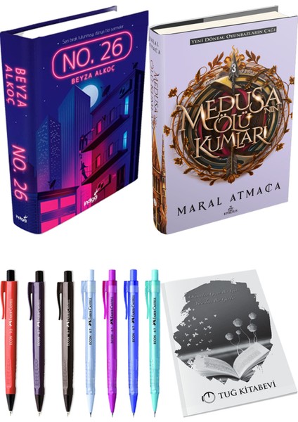 Medusanın Ölü Kumları 3 Ciltli ve No. 26 Ciltli Beyza Alkoç 2li Set