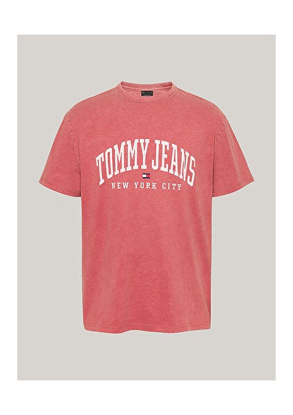 Tommy Hilfiger Tjm Reg Arc Varsıty Washed Tee