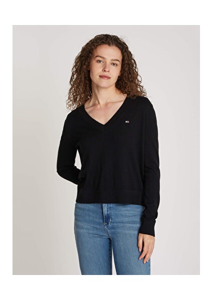 Tjw Essentıal Vneck Sweater Ext