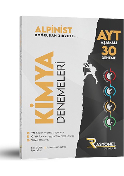 Alpinist AYT Kimya Branş Denemeleri