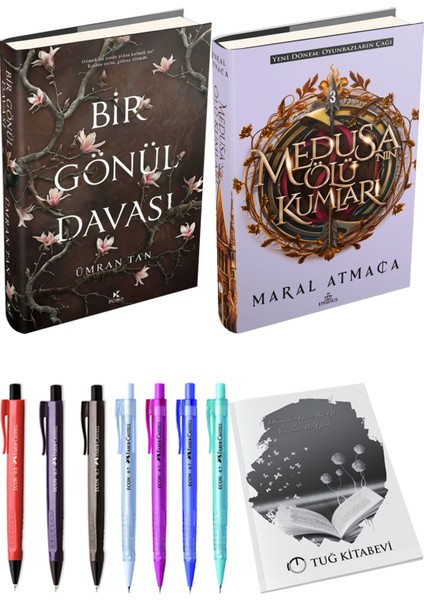 Medusanın Ölü Kumları 3 Ciltli ve Bir Gönül Davası Ciltli Ümran Tan 2li Set