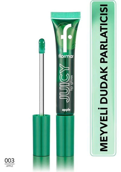 Juicy Lip Gloss Meyve Aromalı Besleyici Dudak Parlatıcısı (003 Apple) 8682536087735