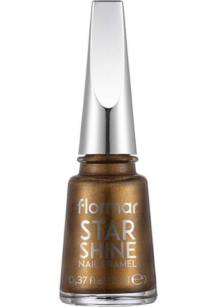 Star Shine Yüksek Pigmentli & Parlak Bitişli Metalik Oje (010 Gold Diva) 8682536005661