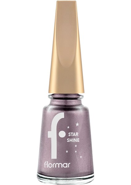 Star Shine Yüksek Pigmentli & Parlak Bitişli Metalik Oje (003 Lilac Sparkle) 8690604564132