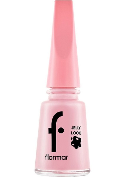 Jelly Look Yoğun Renk Veren Jel Görünümlü Parlak Oje (JL27 Milky Pinky) 8690604282210