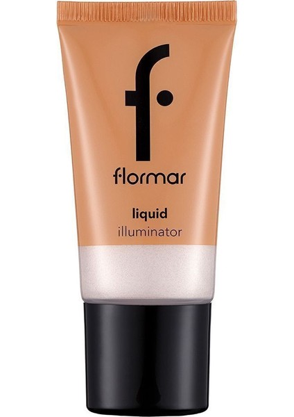 Flormar-Yağlı His Bırakmayan Doğal Sedef Işıltılı Liquid Illumınator Likit Aydınlatıcı (001 Gümüş Sedefli Açık Renk) 8690604534746