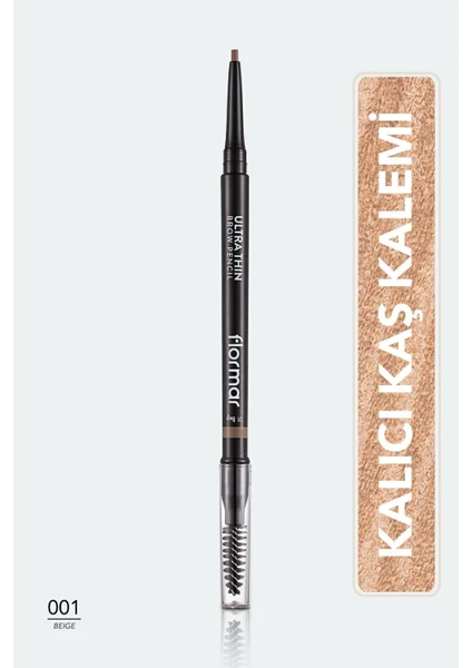 - Kaş Maskarası Ve Kaş Farı - Ultra Thin Brow Pencil  001 Beige 8690604572106 47000055