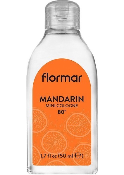 Mandalina Kokulu Temizleyici & Ferahlatıcı Mini Kolonya