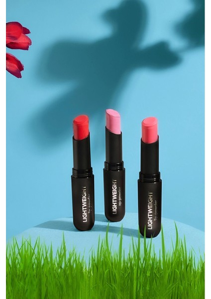 Lightweight Lip Powder Ultra Hafif Nemlendirici Stick Mat Ruj (006 Routine For Me) 8682536061742