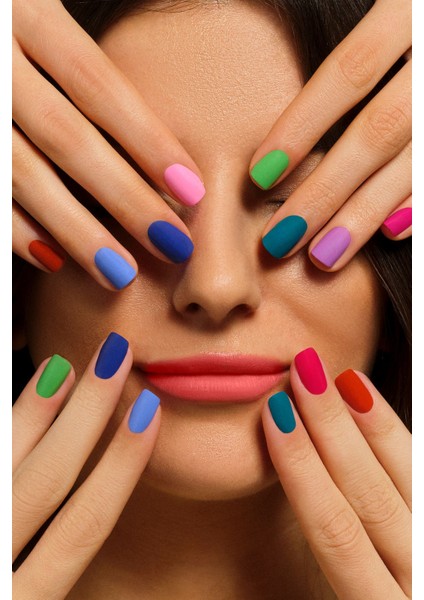Matte Nail Enamel Oje M46 Secoya