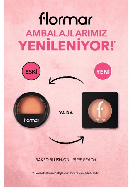 Baked Blush-On Yüksek Pigmentli & Mat Bitişli Fırınlanmış Allık