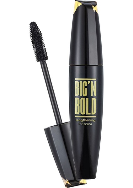 Flormar-Hacimli ve Uzun Görünüm Etkili Big N Bold Maskara (003 Siyah) 8682536040426