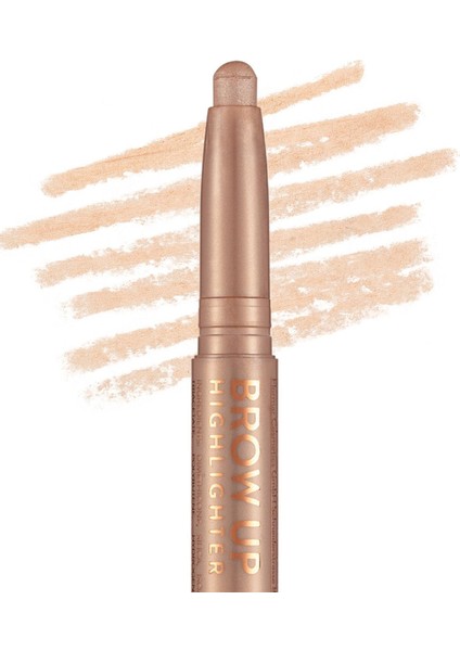 Kremsi Dokulu Brow Up Highlighter Pencil Aydınlatıcı Kalem- Uçuk Kahve (000 Champagne) 8690604622269