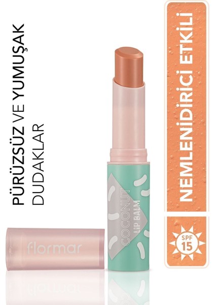 -Tatlı Aromalı ve Besleyici Lip Balm Renkli Dudak Balmı (004 Hindistan C.) 8690604555390