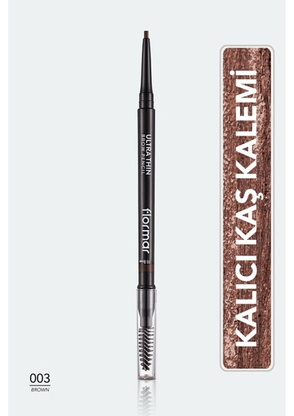 - Kaş Maskarası Ve Kaş Farı - Ultra Thin Brow Pencil  003 Brown 8690604572120 47000055