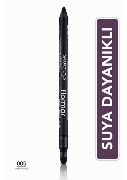 - Göz Kalemi - Smoky Eyes Waterproof Eyeliner 005 Deep Purple 8690604547289 47000012