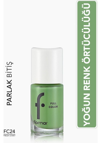 Full Color Yoğun Pigmentli Parlak Oje (FC24 Fresh Start) 8690604310609