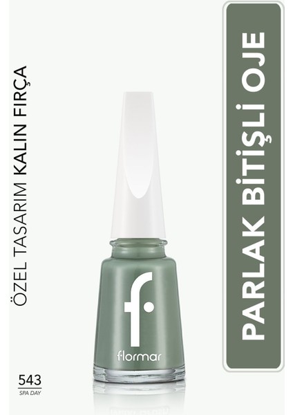 Nail Enamel Yüksek Pigmentli & Parlak Bitişli Oje