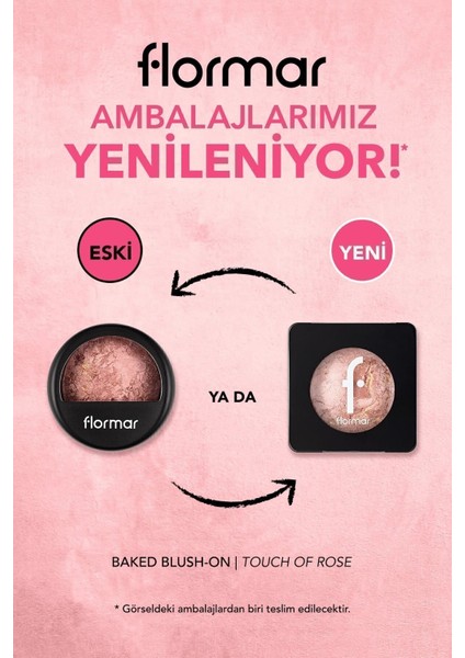 Baked Blush-On Yüksek Pigmentli & Doğal Işıltılı Fırınlanmış Allık