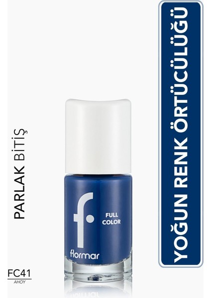 Full Color Yoğun Pigmentli Parlak Oje ( FC41 Ahoy!) 8690604379941