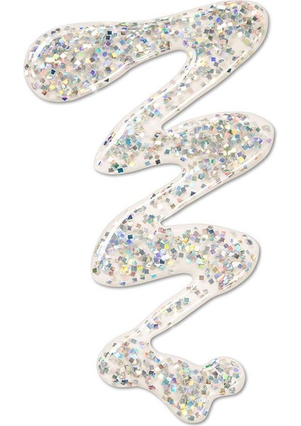 Glitter Yarı Transparan & Parlak Bitişli Simli Oje