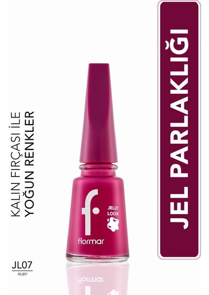 Jelly Look Oje (JL07 Ruby) 8690604233656