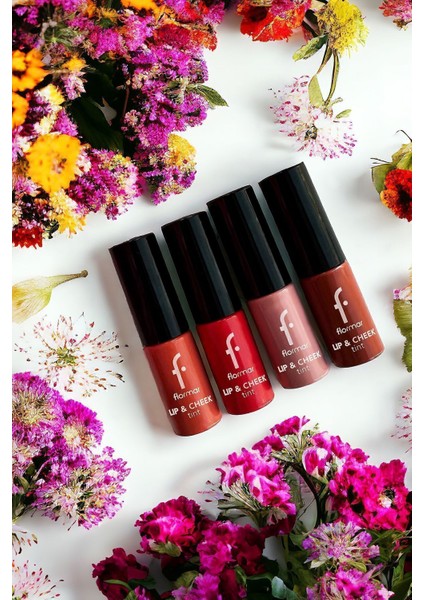 Lip & Cheek Su Bazlı 2'si 1 Arada Çok Amaçlı Jel Tint (001 Scarlet Ruby) 8682536066884