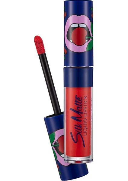 - Ruj - Silk Matte Liquid Lipstick X Yazbukey 048 Red Yaz 8690604664597 33000021