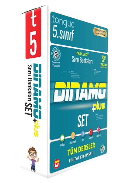 Tonguç Akademi 5. Sınıf Dinamo Tüm Dersler Soru Bankası Seti 2025
