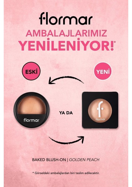 Baked Blush On Allık 043 Golden Peach