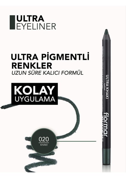 - Göz Kalemi - Ultra Eyeliner 020 Khaki 8690604547241 47000011