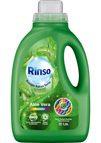 Sıvı Çamaşır Deterjanı Komple Bakım Serisi Aloe Vera Renkliler Için 1.5 L