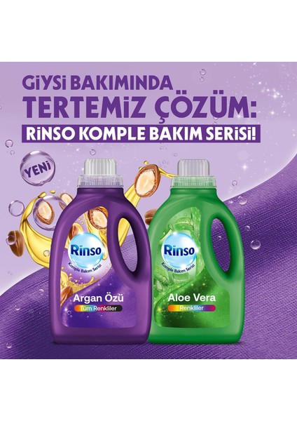 Sıvı Çamaşır Deterjanı Komple Bakım Serisi Aloe Vera Renkliler Için 1.5 L