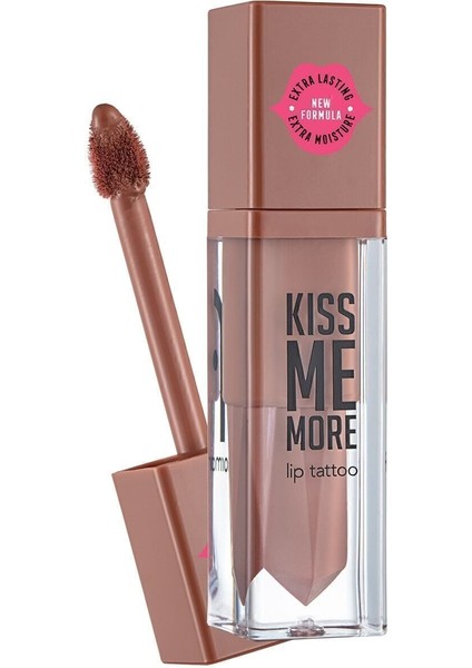 Kiss Me More Yüksek Pigmentli & Mat Bitişli Nemlendirici Likit Ruj (002 Creamy) 8682536040631