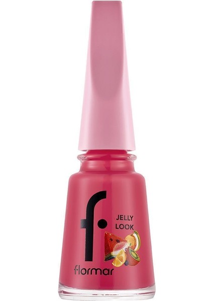 Jelly Look Yüksek Pigmentli & Parlak Bitişli Jel Görünümlü Oje