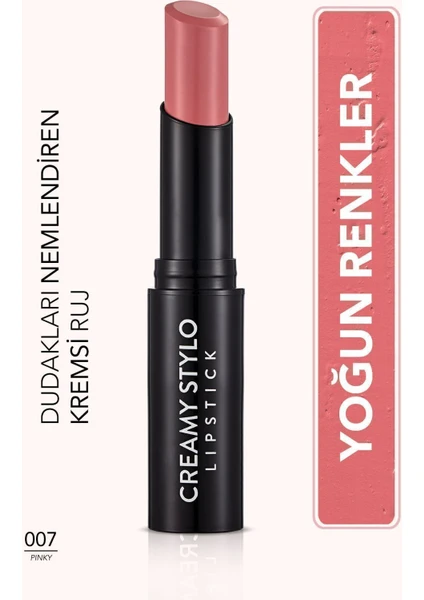 Creamy Stylo Lipstick 07 Pinky Ruj