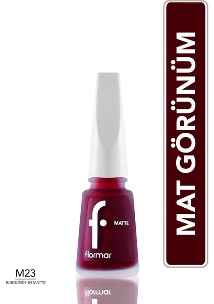 Matte Nail Enamel (M23) 8690604284276