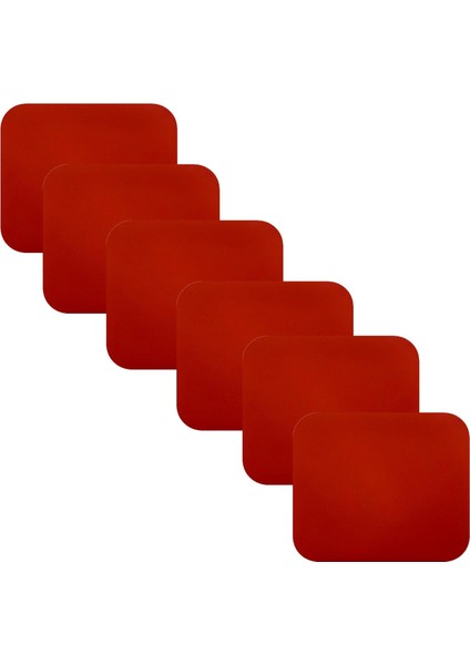 Knsz oturma minderi 6 lı mazlum krm suni deri tel sandalyesi oturma yeri için