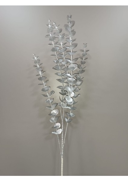 Osohome 2 Adet Gümüş Gri Rengi Yapay Okaliptüs 85 cm Şık Bir Dekoratif fırsatları