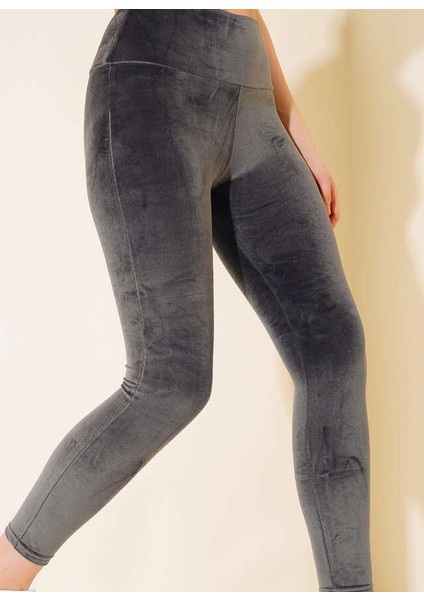 Çocuk Antrasit Kadife Kız Çocuk Tayt Gri Kadife Tayt Kız Çocuk Kışlık Kadife Tayt 9-14 Yaş fiyatları