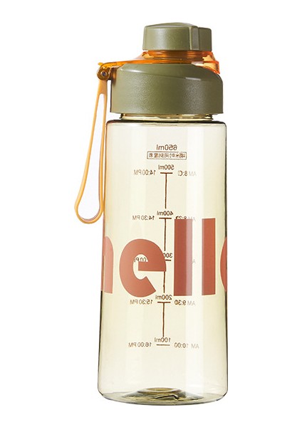 Basit Yaz Su Bardağı Ins Uzay Bardağı Halatlı Düşme Önleyici Spor Bardak Basit Su Şişesi Kullanışlı Bardak (Yurt Dışından)