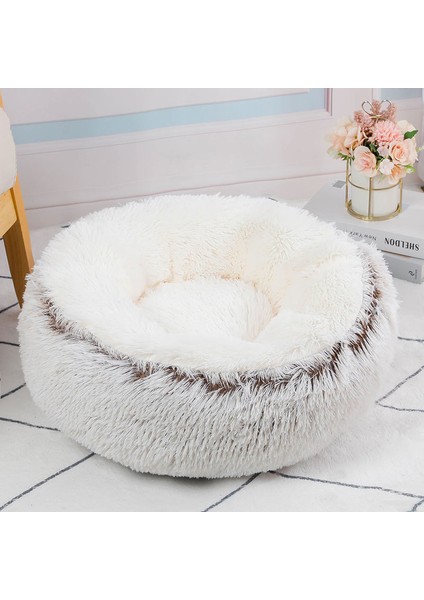 Kış Peluş Sıcak Kaymaz Kedi Yatağı (Yurt Dışından)