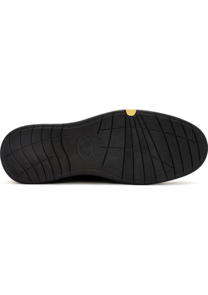 Erkek Kahverengi Bağcıklı Deri Casual Ayakkabı 24WFD7107FT