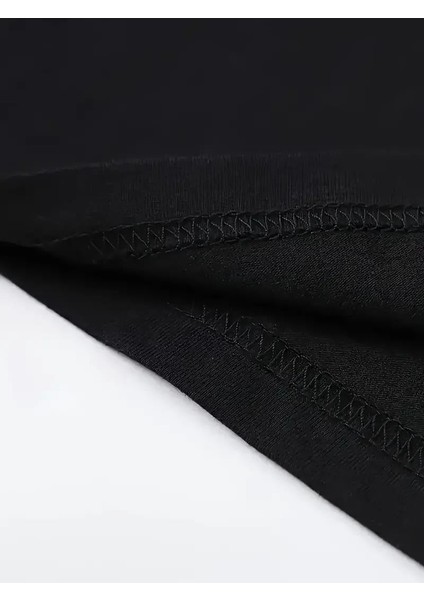 Music Is My Life Siyah Oversize T-Shirt indirimleri