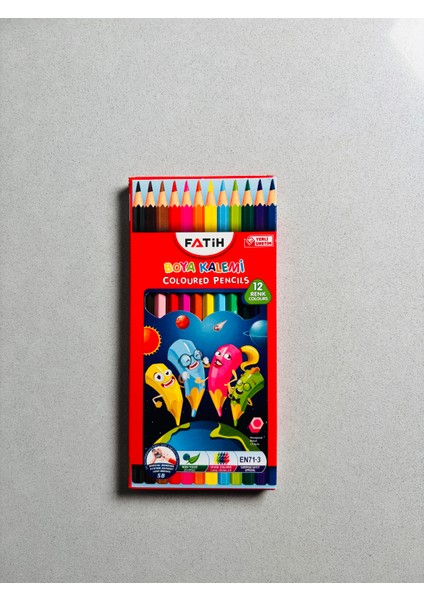 Denizkızı Boyama Kitabı + Fatih 12'li Kuru Boya + Soft Silgi modelleri