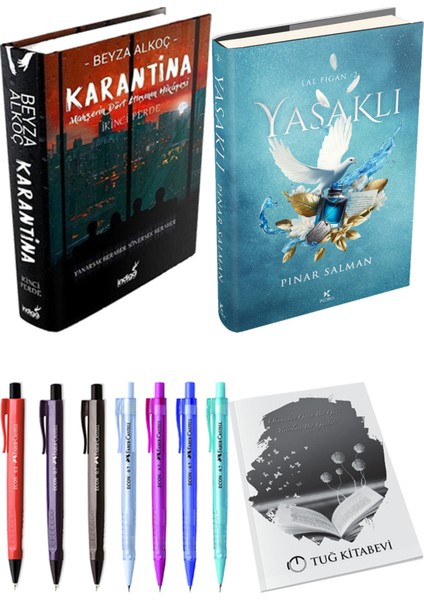 Yasaklı Ciltli ve Karantina 2 Ciltli Beyza Alkoç 2li Set