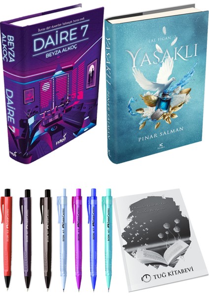 Yasaklı Ciltli ve Daire 7 Ciltli Beyza Alkoç 2li Set