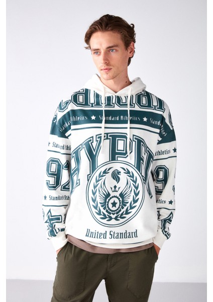 Cle Regular Relaxed Ekru Sweatshirt fiyatları